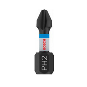 2 EMBOUTS DE VISSAGE PH2 25mm (IMPACT) 2608522403 BOSCH