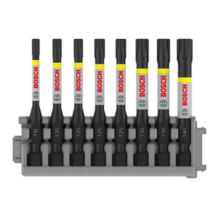 8 EMBOUTS PRO (IMPACT) TORX 55mm BOSCH 2608522329  **limite stock**