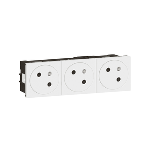 3 PRISES 2P+T MOSAIC 99422 CADELEC