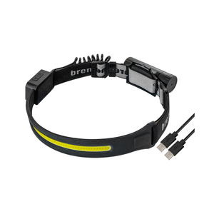 LAMPE FRONTALE BANDEAU LED LUX PREMIUM 500LM DETECTEUR MOUVEMENT 117376000 BREN