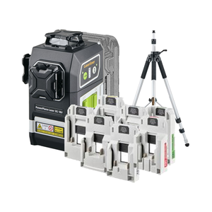 LASER 3G VERT POWERPLANE 18V +TREPIED 2m +7 ADAPTATEURS BATTERIE 036.380.1 LSR