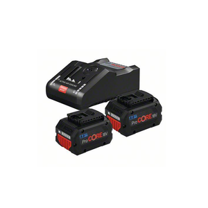 PACK 2 BATTERIES 18V 8AH PROCORE + CHARGEUR GAL18V-160C 1600A02T5P BOSCH