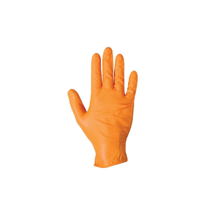 50 GANTS ORANGE XTRA GRIP NITRILE T9 8203 THEARD