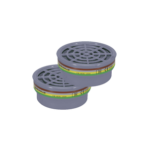 2 CARTOUCHES FILTRANTES MASQUES M6400 M6000ABEK1 DELTA