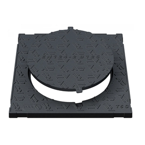 REGARD FONTE TROTTOIR 300x300 B125 CARRE 99218542 PTF PIL avec CADRE Tampon rond