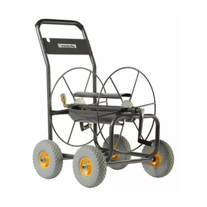 DEVIDOIR METAL POUR TUYAU 110m Ø19mm 4 ROUES INCREVABLES 340004401 HAEMMERLIN