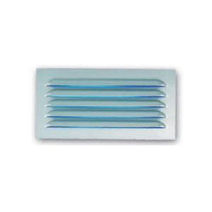 GRILLE ALU MOUSTIQUAIRE 250x400mm 159cm² 912540 HBH