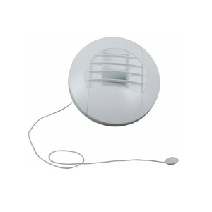 BOUCHE VMC WC SIMPLE FLUX ALIZE TEMPO 30m3/h Ø80mm 908464 HBH