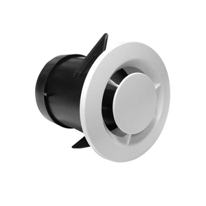 BOUCHE VMC SANITAIRE SIMPLE FLUX Ø80mm 000650 BS80P HBH   99341008/PTF