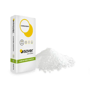 LAINE VRAC COMBLISSIMO 17,30kg 36sacs/pal 3,8kg/m² sur 330mm R=7 ISOVER