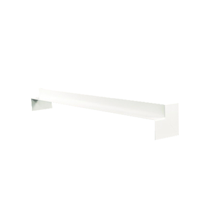 ANGLE INT DOUBLE 90° 50cm RIVECEL BLANC PLANCHE RIVE 9mm (en  L ) RAI5