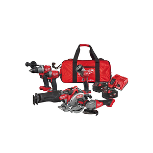 PACK 6 OUTILS 18V (+CHARGEUR +2 BAT. 5,0AH +SAC) M18 FPP6F3-502B MILWAUKEE