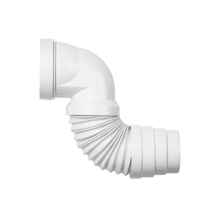 PIPE WC COUDEE EXTENSIBLE Ø93/100/110mm 70718863 WIRQUIN ** limite stock