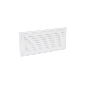 GRILLE PVC 274x129 BLANC A SCELLER 1F111 SANS SACHET NICOLL