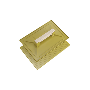 TALOCHE RECTANGULAIRE 34x23cm ABS JAUNE 300104 TLP