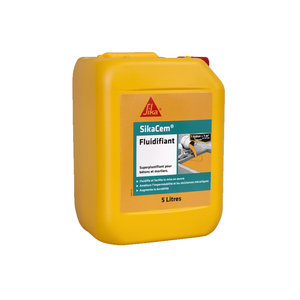 SIKACEM FLUIDIFIANT 5L (±1,5L/100kg de ciment)         99121236
