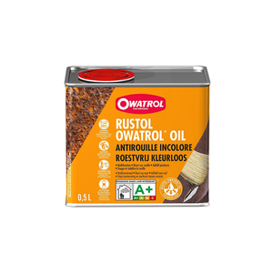 ANTIROUILLE ADDITIF RUSTOL 0,5L (±18m²/L) OWA