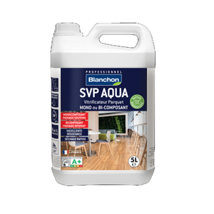 VITRIFICATEUR PARQUET SVP AQUA 5L BICOMPOSANT BOIS BRUT ** limite stock