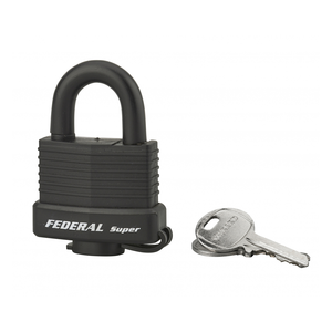CADENAS EN LAITON GAINE PVC SEA LINE NOIR 40mm 2 CLES THIRARD 99016140 / PTF