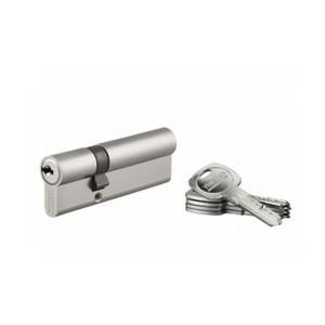 DOUBLE CYLINDRE NICKELE 5 CLES 30x60mm TRAFIC6 017790 THIRARD