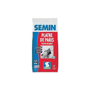 PLATRE DE PARIS RETARDE 5kg SEMIN A00324
